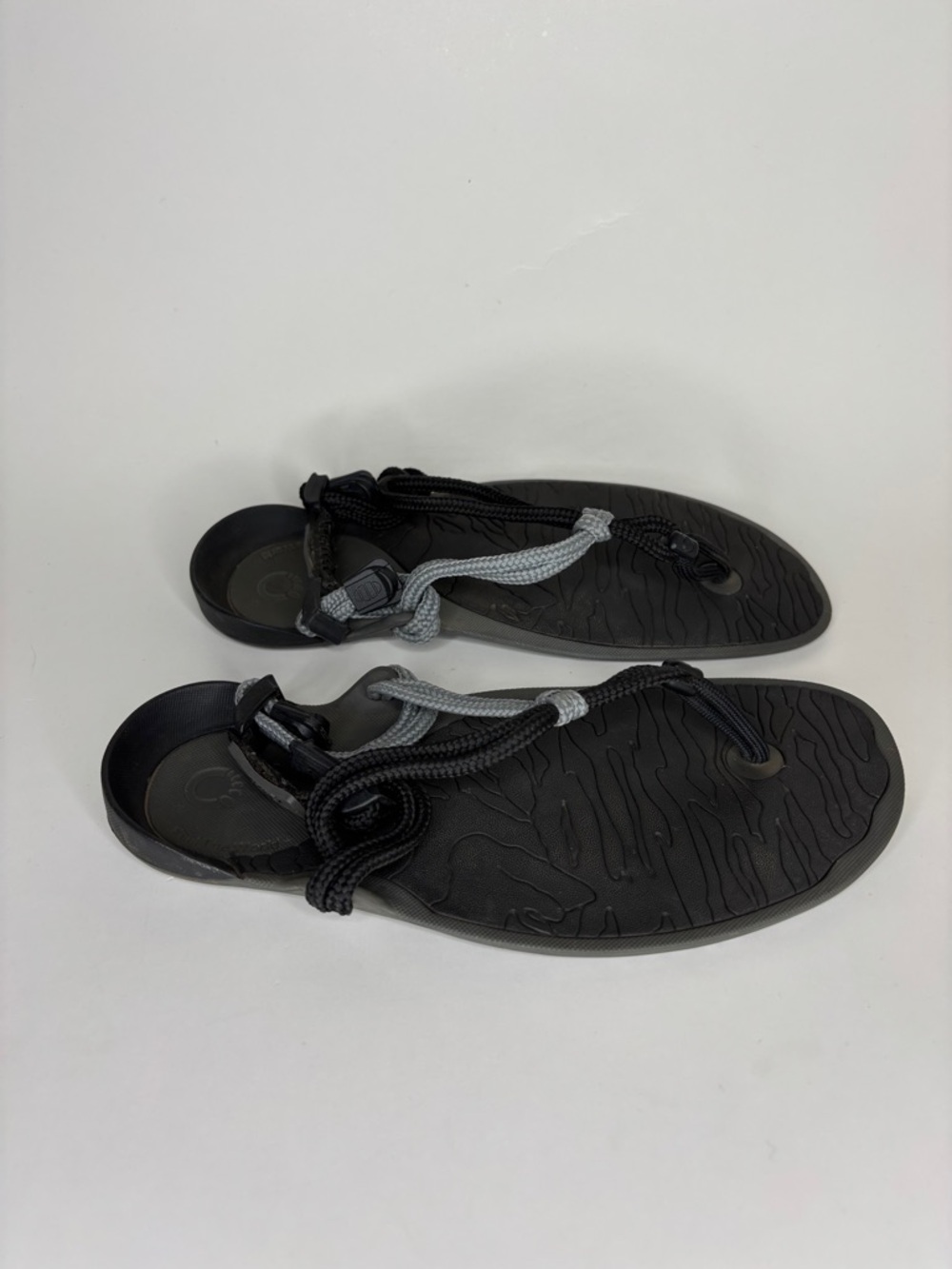 Xero Shoes Sandals Ankle Strap Comfort Flats Walking Men Size 5 Minimalist Black